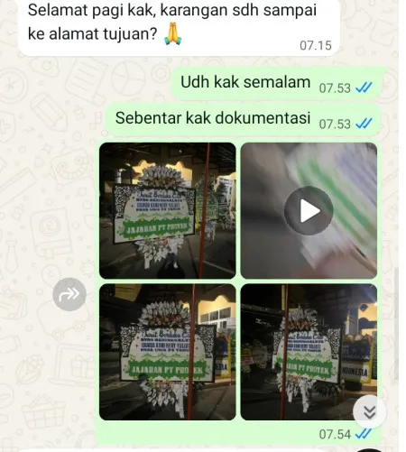 Pengiriman Papan Bunga Selamat Setu Bekasi